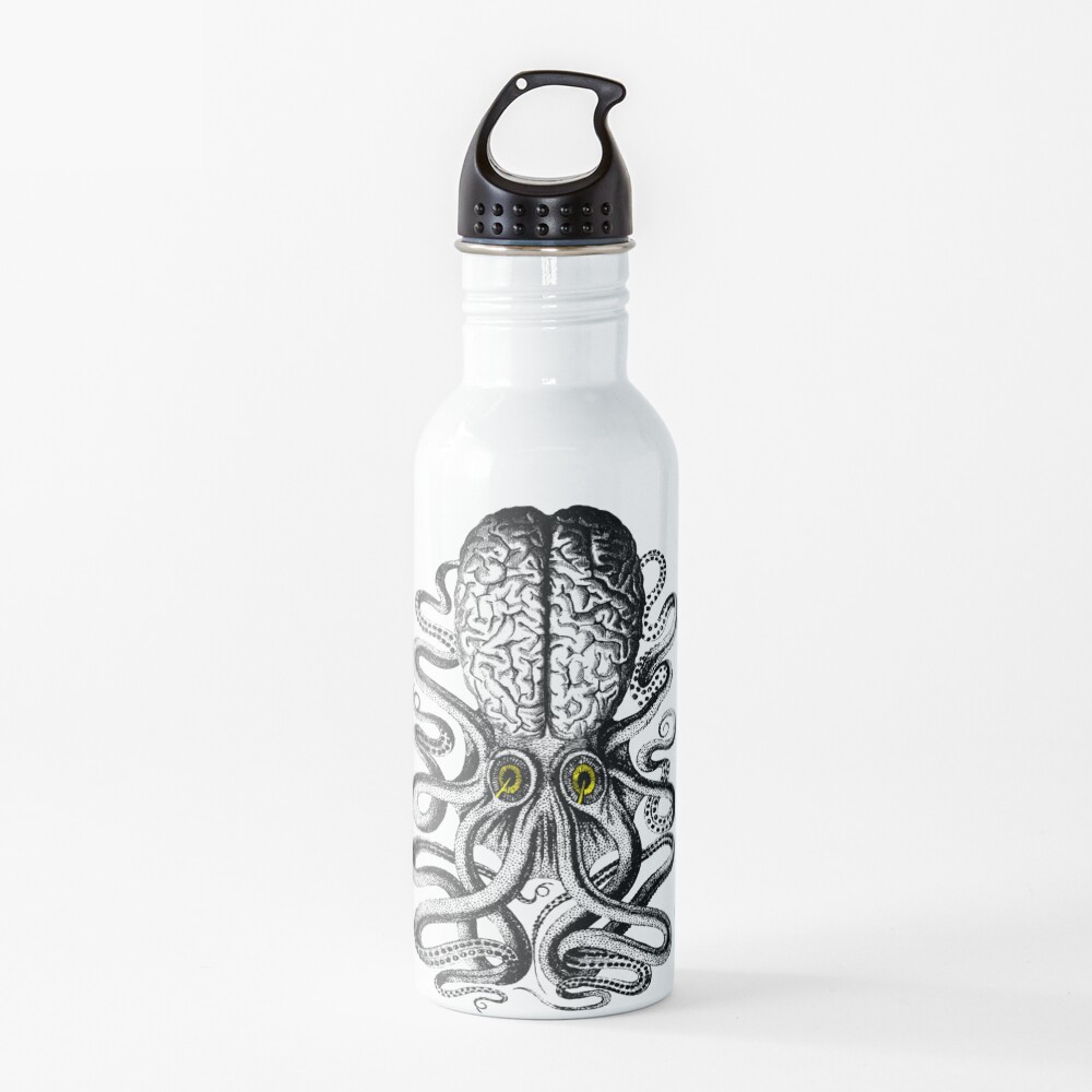 Release the Regular Brain Kraken Water Bottle