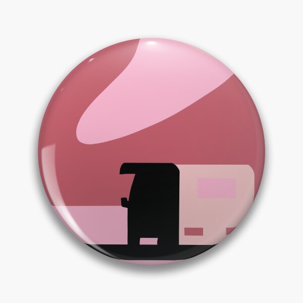 Item preview, Quirky pink van illustration  designed and sold by SimplyDigitalGb.