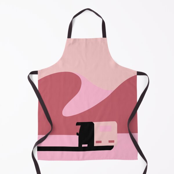 Item preview, Quirky pink van illustration  designed and sold by SimplyDigitalGb.