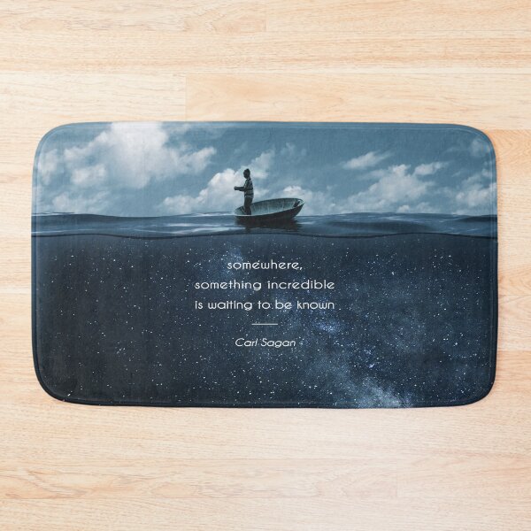 Item preview, Carl Sagan American Astronomer, Somewhere, Something Incredible Is Waiting To Be Known - Cosmos designed and sold by artColourized.