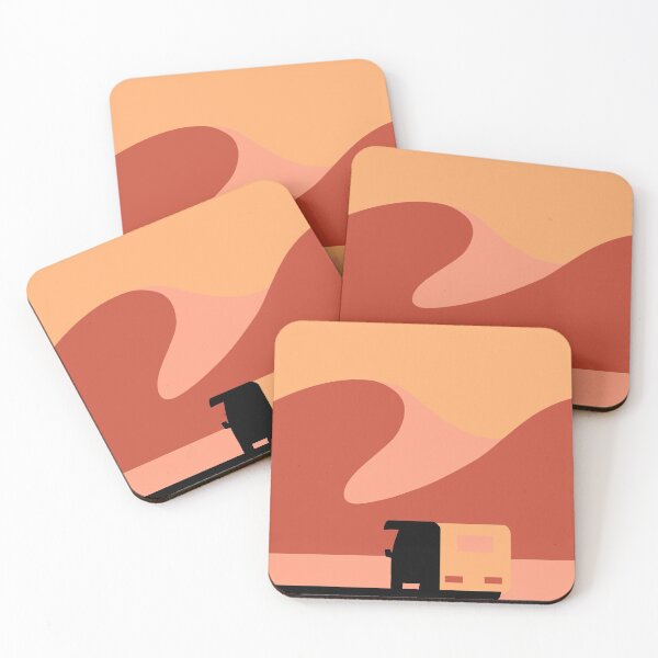 Item preview, Quirky orange van illustration  designed and sold by SimplyDigitalGb.