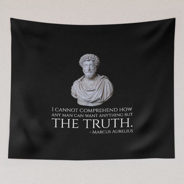 Item preview, Marcus Aurelius - I cannot comprehend how any man can want anything but the truth. designed and sold by Styrman.