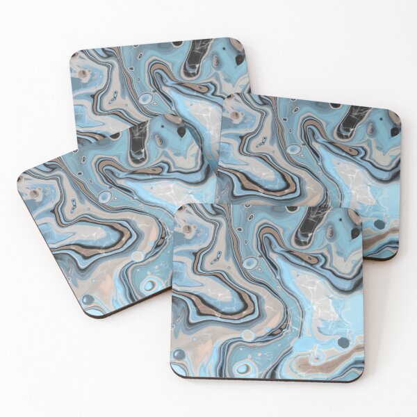 Item preview, Digital Sky blue Marble like designed and sold by Horia Shahen.
