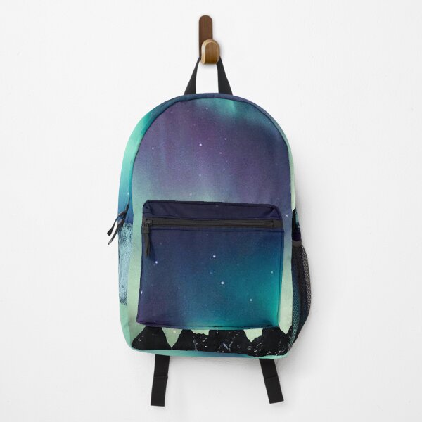 Item preview, sky full of green and purple northern lights designed and sold by ImRotem.