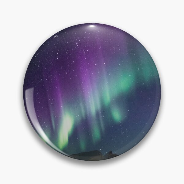 Item preview, sky full of mixed green and purple northern lights designed and sold by ImRotem.