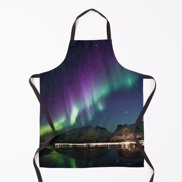 Item preview, sky full of mixed green and purple northern lights designed and sold by ImRotem.