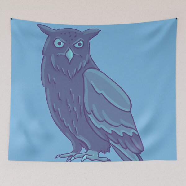 Item preview, Blue Owl designed and sold by PlutoAugust.