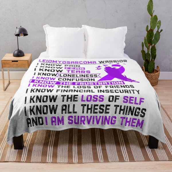 Item preview, I Am Leiomyosarcoma Warrior, I Know All These Things and I Am Surviving Them designed and sold by DianabellShop.