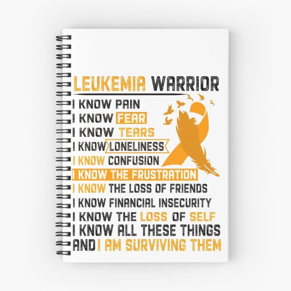 Item preview, I Am Leukemia Warrior, I Know All These Things and I Am Surviving Them designed and sold by DianabellShop.