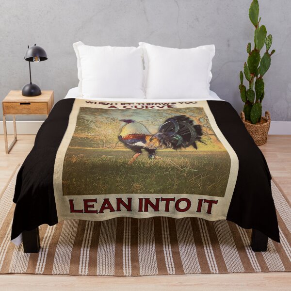 Item preview, Rooster When life throws you a curve lean into it designed and sold by Cisnerosf97.