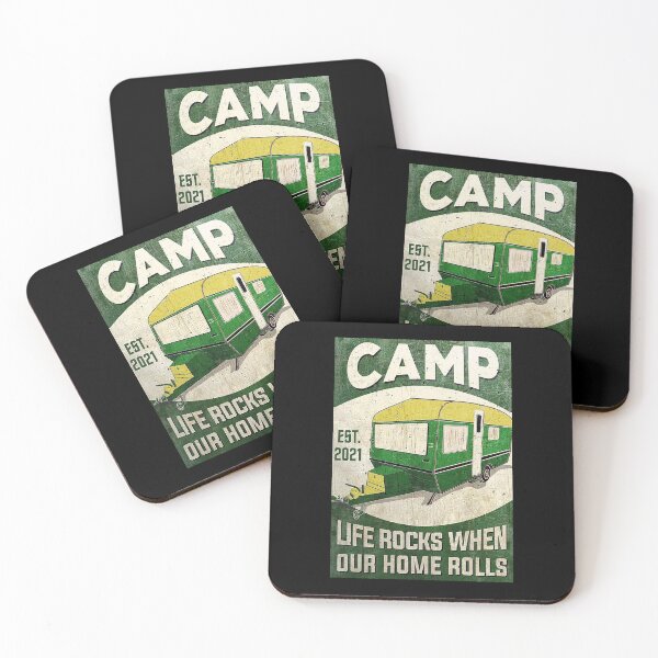 Item preview, Personalized Camp Camper Camp life rocks when our home rolls designed and sold by Kendall188.