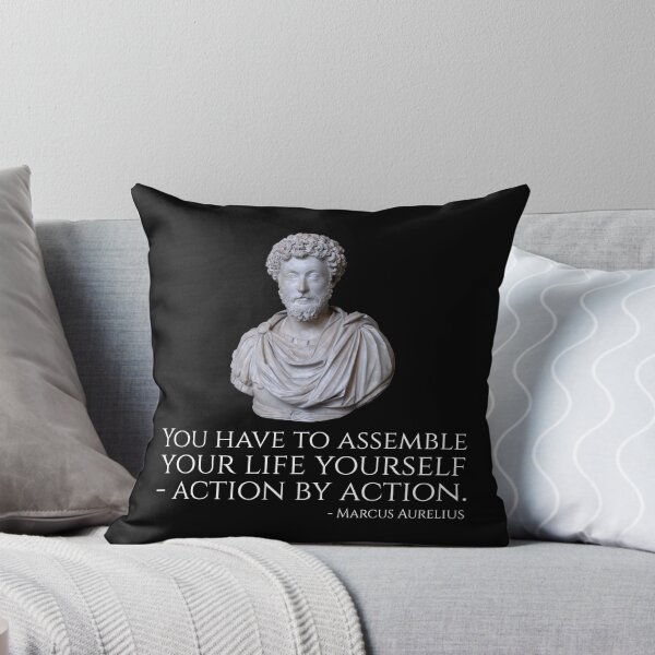 Item preview, Marcus Aurelius - You have to assemble your life yourself - action by action. designed and sold by Styrman.