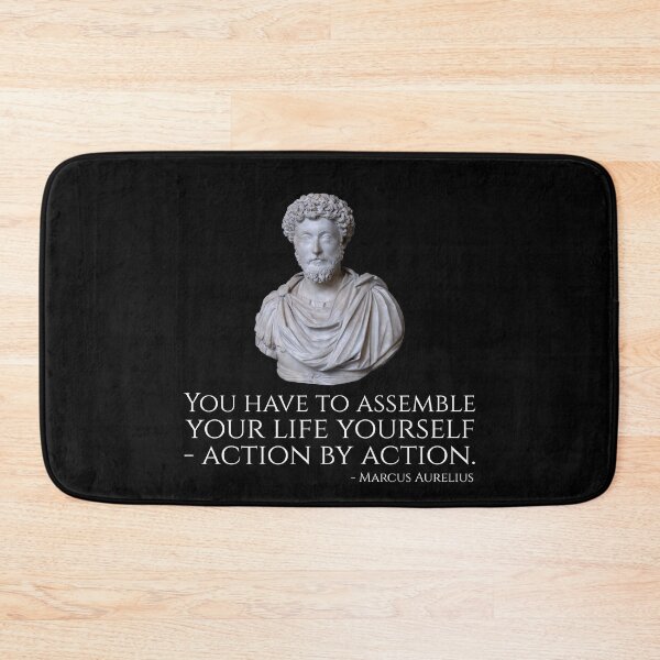 Item preview, Marcus Aurelius - You have to assemble your life yourself - action by action. designed and sold by Styrman.