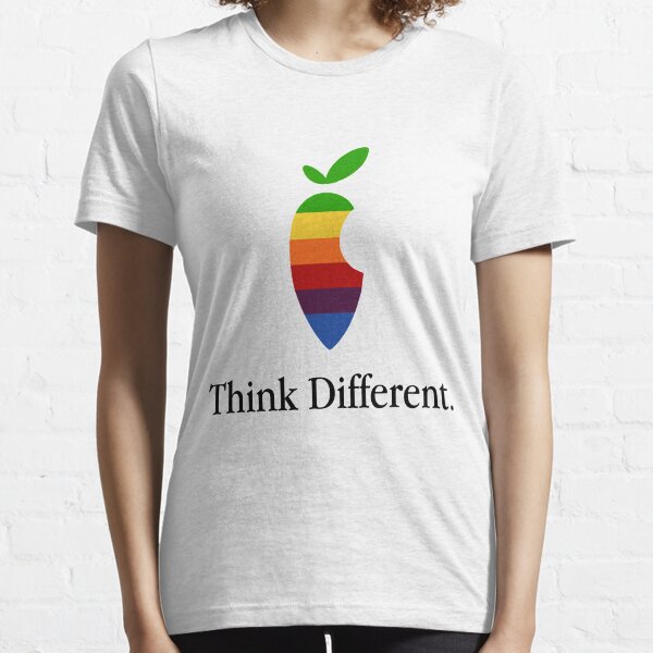 Apple Parody Zootopia Carrot "Think Different" Logo Essential T-Shirt