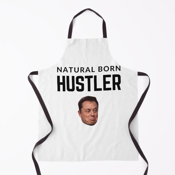 Item preview,  NATURAL BORN HUSTLER ELON MUSK quote  t shirt [P-Q 211][942]  designed and sold by HIPNOTIZAR  CRAFTS.