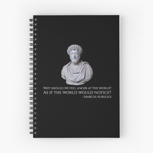 Item preview, Marcus Aurelius - Why should we feel anger at the world? As if the world would notice? designed and sold by Styrman.