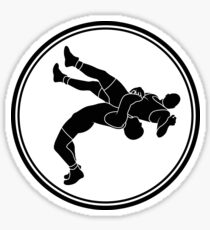 Mens Wrestling Sticker