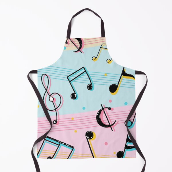 Item preview, Pastel Music Notes Pattern designed and sold by Terisdesign.