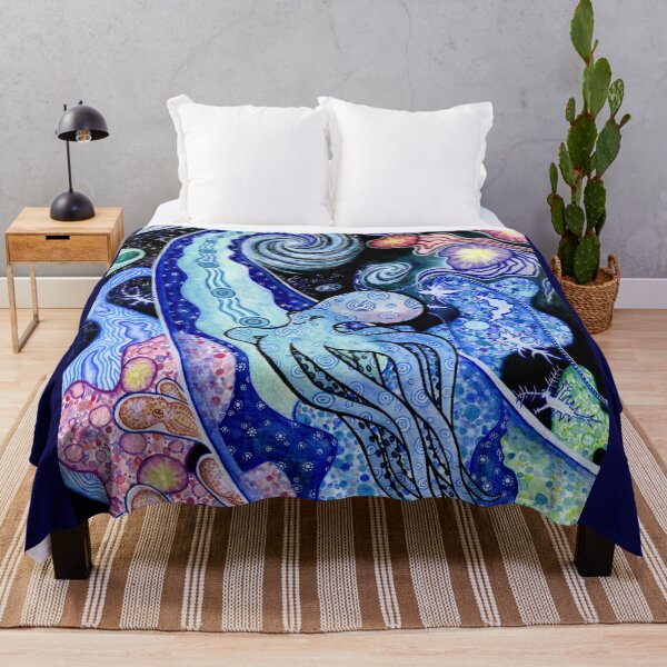 Item preview, Octopia - octopus in mystical outer space designed and sold by Octopiadesign.