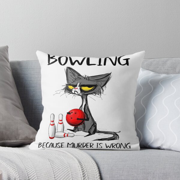 Artikelvorschau,  Bowling, weil Mord falsch ist Bowlingkugel, Bowler, ich liebe Bowling, Bowlingliebhaber, lustiges Bowling, Bowling League entworfen und verkauft von codyemantai.