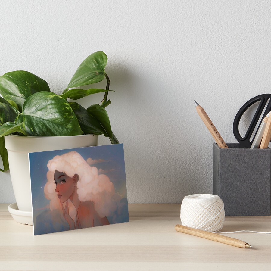 cloud Art Board Print