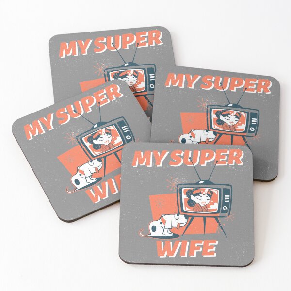 Item preview, My Super Wife designed and sold by 30-Merch.