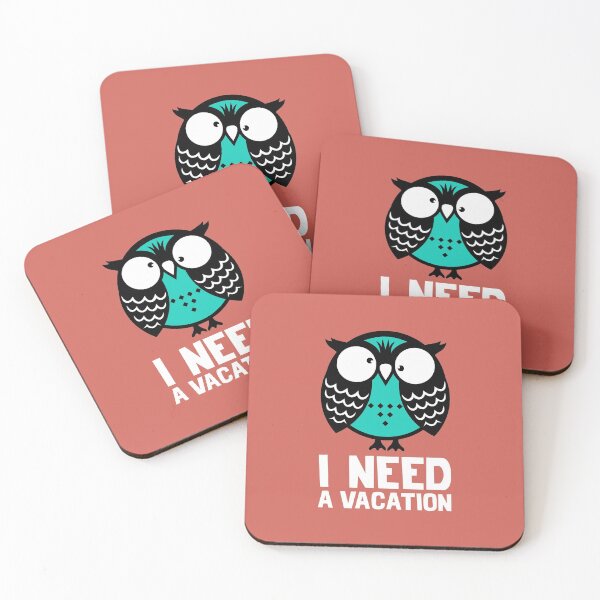 Item preview, Owl. I need a vacation. Russian. designed and sold by frail.
