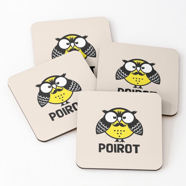 Item preview, Owl. Hercule Poirot. designed and sold by frail.