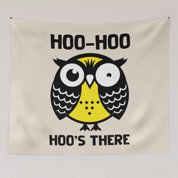 Artikelvorschau, Eulenkunst. Hoo-hoo, hoo ist da. entworfen und verkauft von frail.