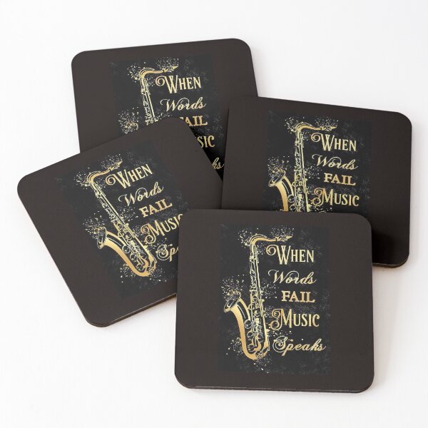 Item preview, Saxophone - When words fail music speaks designed and sold by Cisnerosf97.