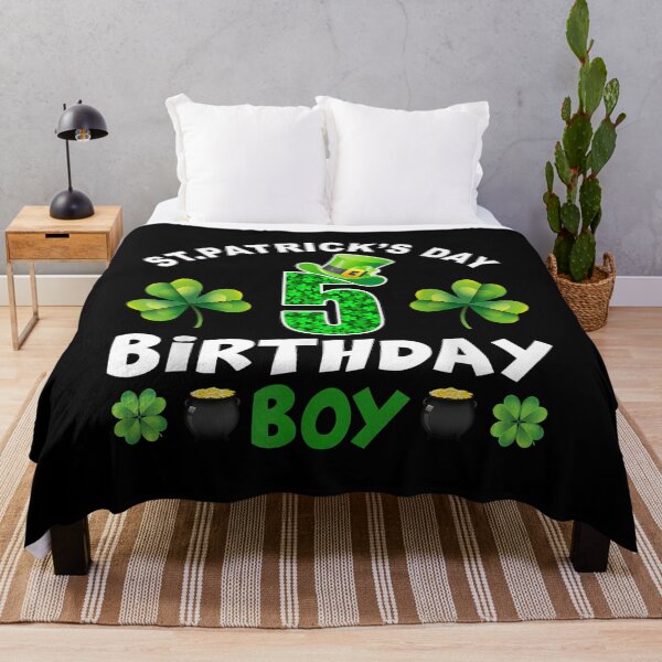 Item preview, St Patrick's Day 5 Birthday Boy st patricks day 5 years old birthday boy 5th birthday t shirt, st, patrick, day, 5, years, old, birthday, boy, 5th designed and sold by codyemantai.