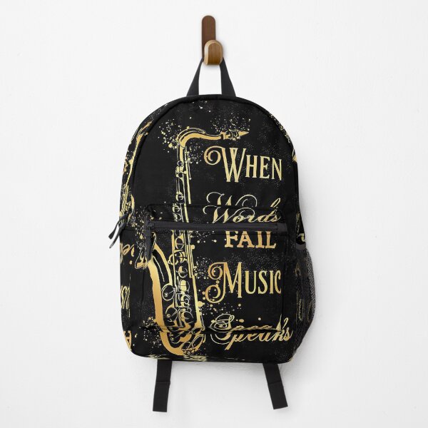 Item preview, Saxophone - When words fail music speaks designed and sold by Cisnerosf97.