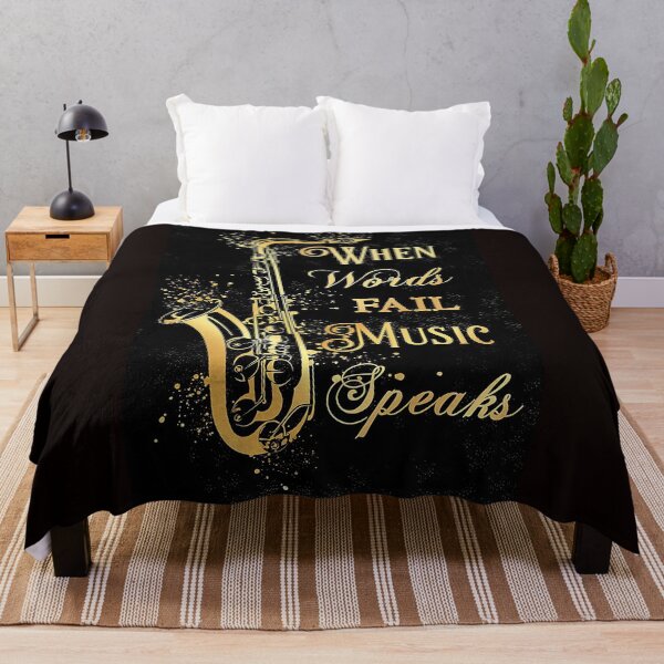 Item preview, Saxophone - When words fail music speaks designed and sold by Cisnerosf97.