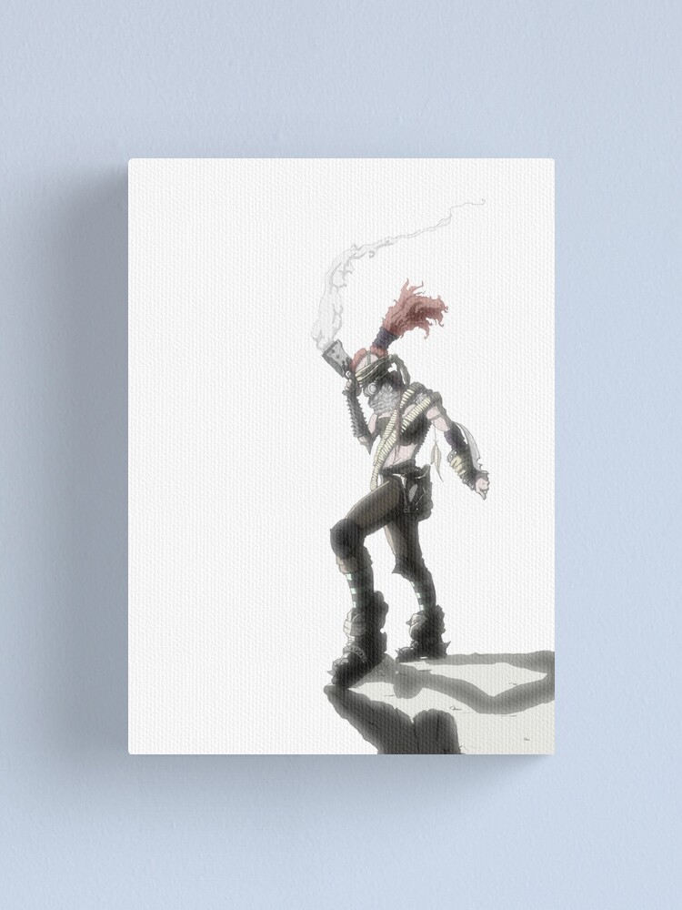 Thumbnail 1 of 3, Canvas Print, Man Down designed and sold by Rcoiley.