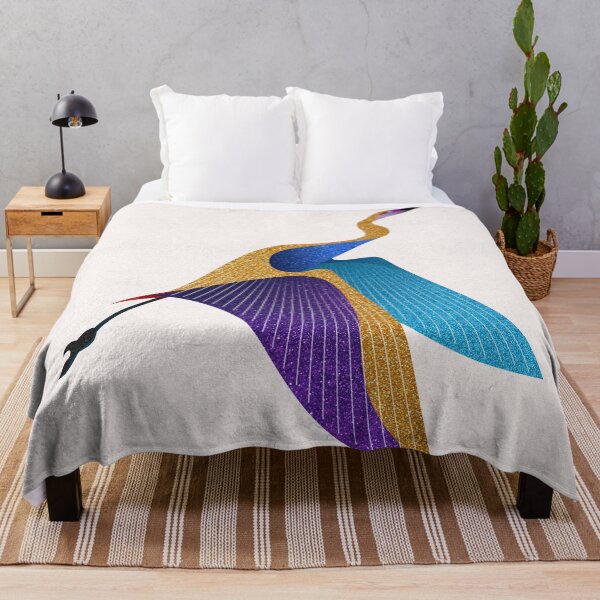 Item preview, Mythical Creature - Glistening Heron - Geometrical Design designed and sold by JackMoreh.