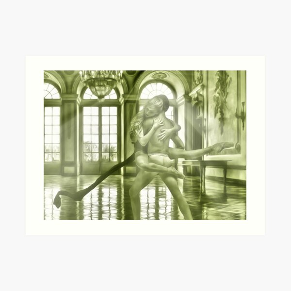 If we were dancing Art Print