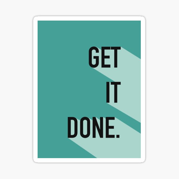 Item preview, Get It Done - Green designed and sold by Jooolly.