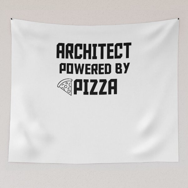 Item preview, ARCHITECT POWERED BY PIZZA designed and sold by 30-Merch.