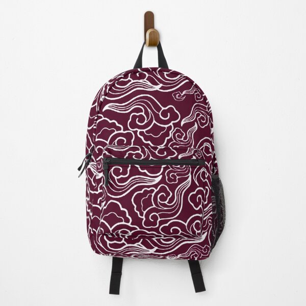 Item preview, Japanese cloud pattern red designed and sold by Oni Kanzen.
