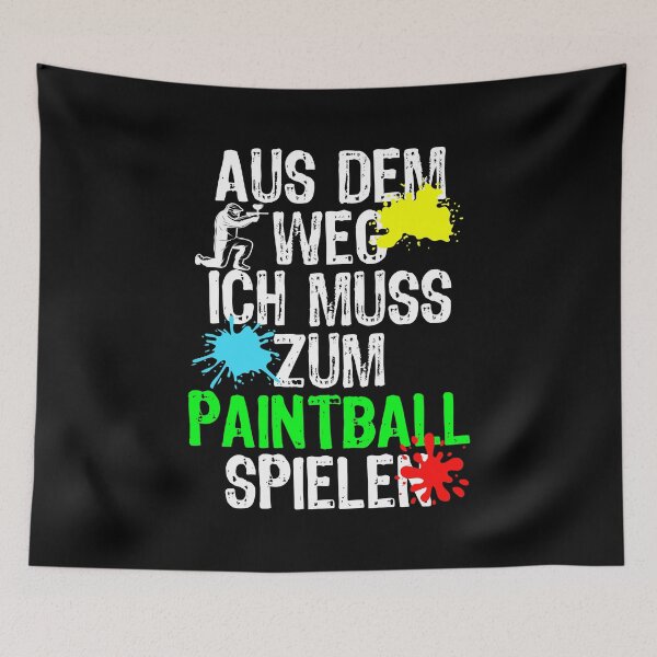 Item preview, Paintball saying paintball clothes paint balls designed and sold by rico-09.
