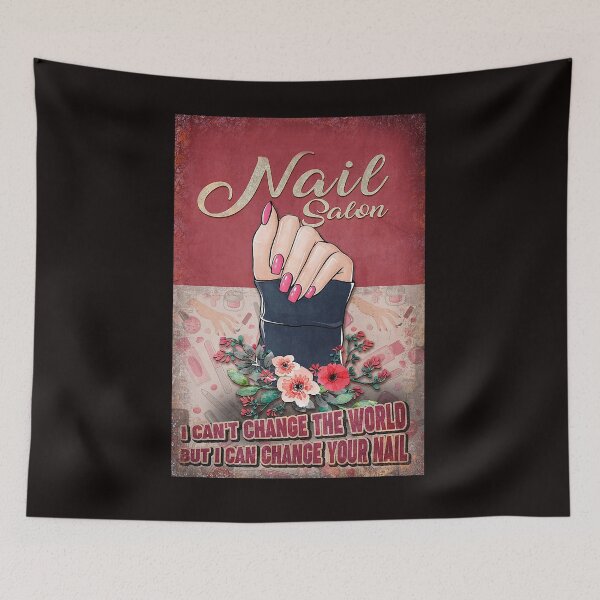 Item preview, Nail salon i can't change the world but i can change your nail designed and sold by reenea84.