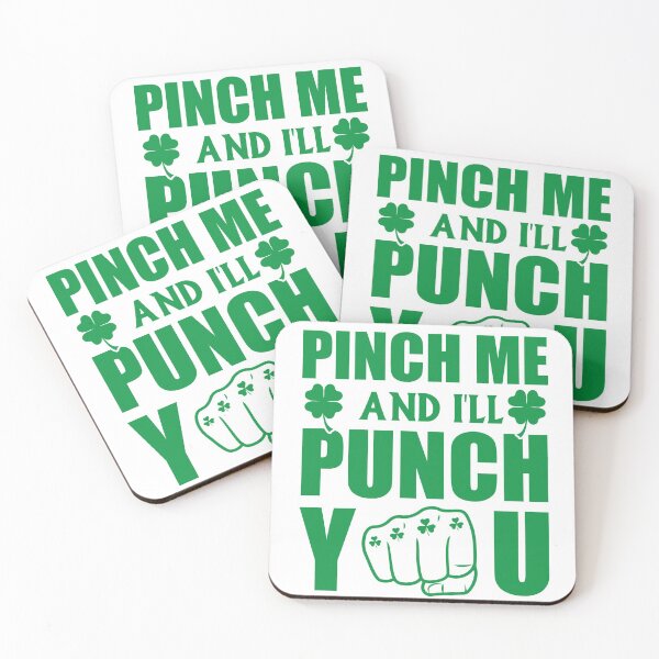 Item preview, PINCH ME AND I'LL PUNCH YOU - St. Patrick's Day designed and sold by K-icon.