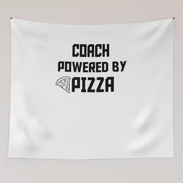 Item preview, ENTRENADOR ACCIONADO POR PIZZA designed and sold by 30-Merch.