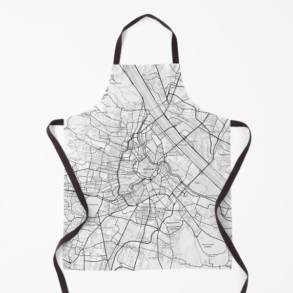 Item preview, Vienna, Austria Map (Theme 1) designed and sold by Mapnify.