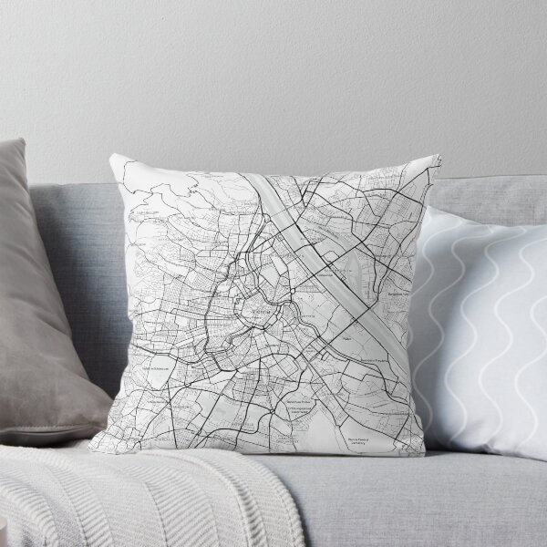 Item preview, Vienna, Austria Map (Theme 1) designed and sold by Mapnify.