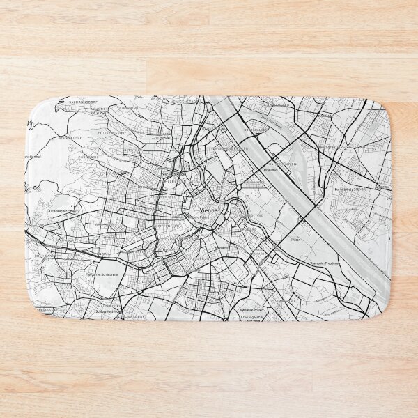Item preview, Vienna, Austria Map (Theme 1) designed and sold by Mapnify.