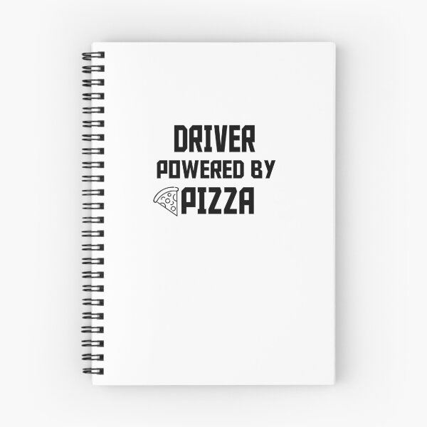 Item preview, DRIVER POWERED BY PIZZA designed and sold by 30-Merch.
