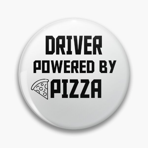 Item preview, DRIVER POWERED BY PIZZA designed and sold by 30-Merch.
