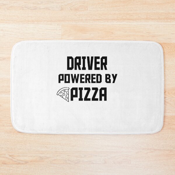 Item preview, DRIVER POWERED BY PIZZA designed and sold by 30-Merch.