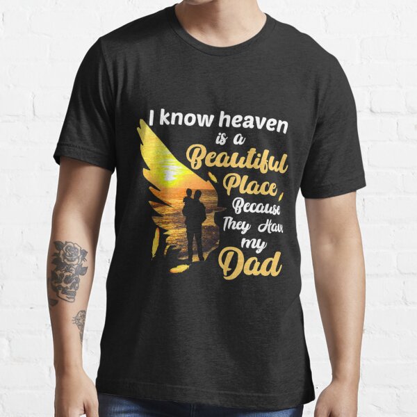 Never Walk Alone My Dad Walks With Me Gift For Son And Daughter Whose Dad Was In Heaven Valentine Gift T Shirt By Davidcgonzale Redbubble